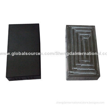 Aluminum material die casting with black oxidation